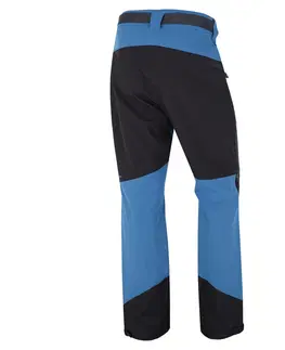 Pánské nohavice Pánske outdoorové oblečenie nohavice Husky Krony M modré XL