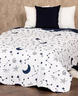 Prikrývky na spanie 4Home Prehoz na posteľ In Space, 140 x 220 cm