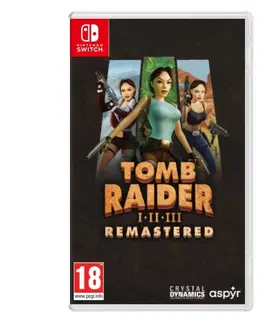 Hry pre Nintendo Switch Tomb Raider I-III Remastered Starring Lara Croft CZ NSW
