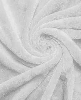 Plachty Jahu Prestieradlo Mikroplyš biela, 90 x 200 cm