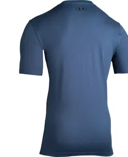 Pánske tričká Pánske tričko Under Armour Sportstyle Left Chest SS Versa Blue - L