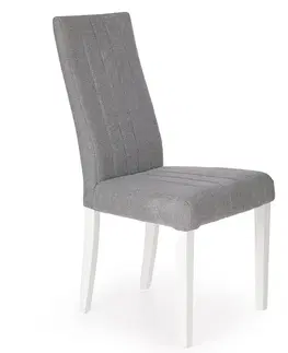 Čalúnené stoličky Stolička Diego drevo/velvet biela/inari 91 47x59x99