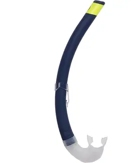 potápanie Potápačský šnorchel 500 Soft modrý