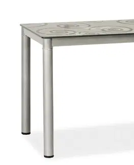 Jedálenské stoly Jedálenský stôl TAMAR 100x60, šedý