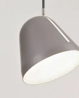 Závesné svietidlá NYTA Nyta Tilt S závesná lampa kábel 3 m sivá sivá
