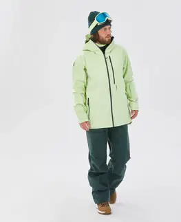 alpinizmus Pánske lyžiarske nohavice FR Patrol zelené
