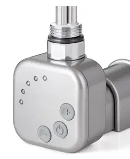 Kúpeľňa HOPA - Vykurovacia tyč BURG s termostatom - Farba vykurovacej tyče - Chróm - matný, Typ pripojenia - Podomietkové, Výkon vykurovacej tyče - 200 W RDOHT120003
