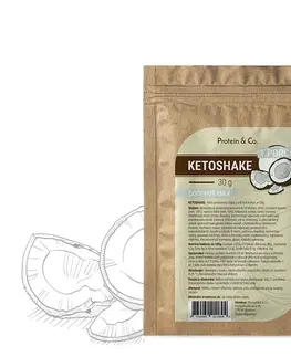 Ketodiéta Protein & Co. Ketoshake – 1 porcia 30 g Zvoľ príchuť: Biscuit cookie
