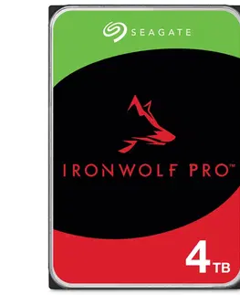 Pevné disky Seagate Ironwolf Pro NAS HDD 4 TB SATA ST4000NT001