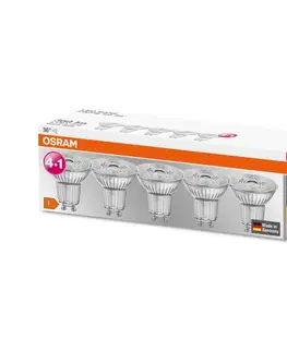 Žiarovky Osram SADA 5x LED Žiarovka PAR16 GU10/4,3W/230V 2700K 36° - Osram 
