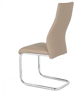 Jedálenské stoličky a kreslá Jedálenská stolička HC-955 Autronic Cappuccino