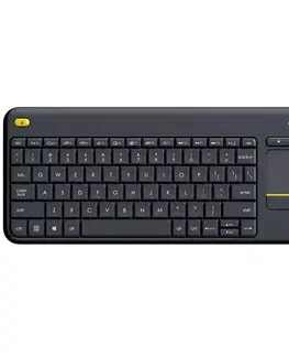 Klávesnice Logitech K400 Plus bezdrôtová Touch klávesnica, CZ, čierna 920-007151