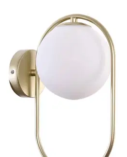 LED osvetlenie Nástenná lampa CORDEL 1xG9 Candellux Zlatá
