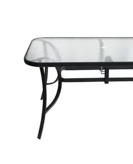 Záhradné stoly ArtRoja Záhradný stôl XT1012T | priehľadné sklo ZWT-150