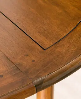 Stoly Stół okrągły rozkładany 120x76cm/ 160x120x76cm