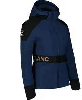 Dámske bundy a kabáty Dámska softshellová lyžiarska bunda Nordblanc Belted modrá NBWJL7527_MHZ 40