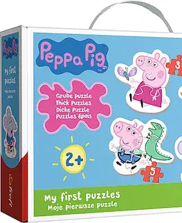 Hračky puzzle TREFL - Baby puzzle - Peppa Pig 4v1