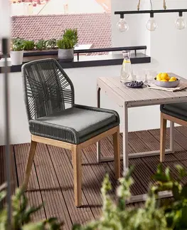 Outdoor Chairs Stolička s textilným pletivom