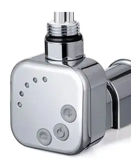 Kúpeľňa HOPA - Vykurovacia tyč BURG s termostatom - Farba vykurovacej tyče - Chróm, Typ pripojenia - Podomietkové, Výkon vykurovacej tyče - 300 W RDOHT130002