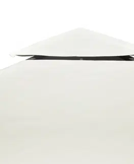 Príslušenstvo k altánom Nepremokavá náhradná strecha na altánok 3x4m Dekorhome Tehlová
