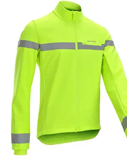 bundy a vesty Pánska zimná bunda Discover s dlhým rukávom na cestnú cyklistiku EN17353