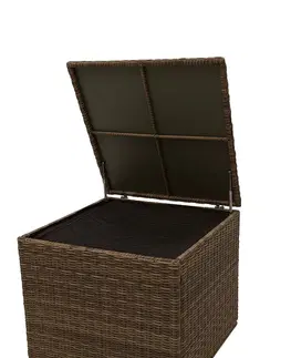Príslušenstvo DEOKORK Box na podušky 90 x 90 cm BORNEO LUXURY (hnedá)