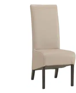 Jedálenské stoličky PYKA Modern jedálenská stolička wenge / latte (S21)