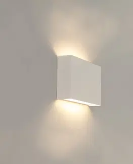 Nastenne lampy Inteligentné nástenné svietidlo biele 24 cm vrátane 2 WiFi G9 - Otan