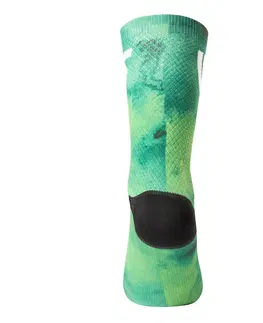 Pánske ponožky Ponožky Undershield Tye Dye zelená 37/41