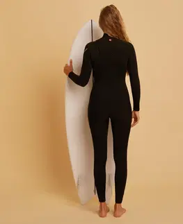 neoprén Dámsky neoprén 900 na surf 4/3 mm čierny