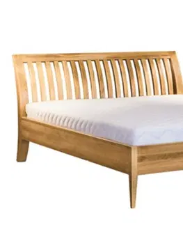 Manželské postele RICK LK291 manželská posteľ 140x200, dub kakao