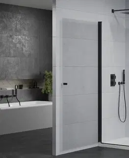 Vane MEXEN/S - Pretória sprchovací kút 100 x120 cm, transparent, čierna + sprchová vanička vrátane sifónu 852-100-120-70-00-4010B