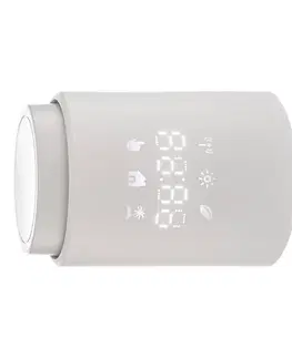 Inteligentné termostaty PRIOS Prios Smart radiátorový termostat, ZigBee, Tuya, biely
