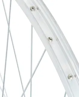 bicykle Predné koleso na trekingový 28" bicykel strieborné V-Brake utiahnutie QR