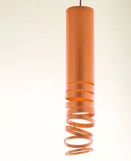 Závesné svietidlá Artemide Závesná lampa Artemide Decomposé, oranžová
