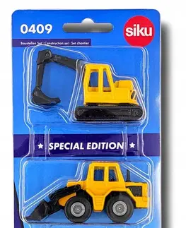 Hračky - dopravné stroje a traktory SIKU - Blister set - stavebný set, 3 ks