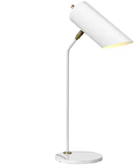 Lampy Elstead Elstead QUINTO-TL-WAB - Stolná lampa QUINTO 1xE27/8W/230V biela 