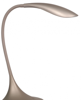 Stolové lampy Stolná lampa stmievateľná L2038 SANDY LED zlatá 5,5W 4000K