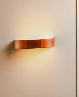 Nástenné svietidlá Lamkur Nástenné svetlo Kerio, 40,5 cm rustikálna borovica