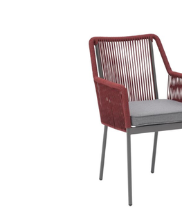 Stoličky Andros jedálenská stolička červená