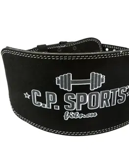 Opasky na cvičenie C.P. Sports Fitness opasok Komfort čierny  S
