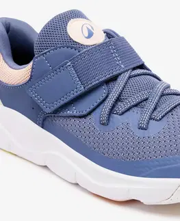 tenis Detská obuv Playful Fast s pružnými šnúrkami a suchým zipsom modrá