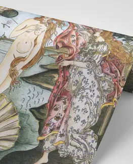 Tapety s imitáciou malieb Tapeta reprodukcia Zrodenie Venuše - Sandro Botticelli