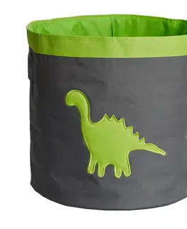 Boxy na hračky LOVE IT STORE IT - Veľký úložný box okrúhly - Dinosaurus