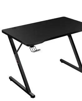 Moderné kancelárske stoly Písací stôl pre hráča HZ-Hero 1.8 black