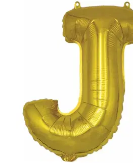 Dekorácie a bytové doplnky Fóliový balón písmeno J My Party 30cm