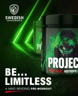 Práškové pumpy Project X - Swedish Supplements 320 g Cola Craze