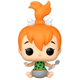 Zberateľské figúrky POP! Ad Icons: Pebbles Flintstone with Fruit Pebbles (The Flintstones) POP-0238