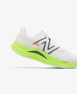 tenis Pánska bežecká obuv Fuelcell Propel V4 bielo-zelená