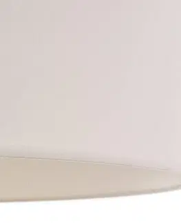 Stojacie lampy do obývačky Euluna Oblúková lampa Alice s bielym tienidlom